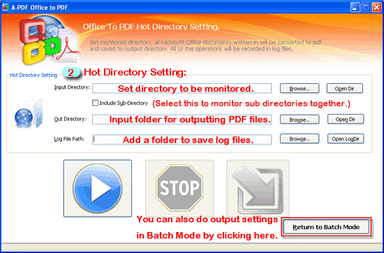 a-pdf office to pdf hot mode folders